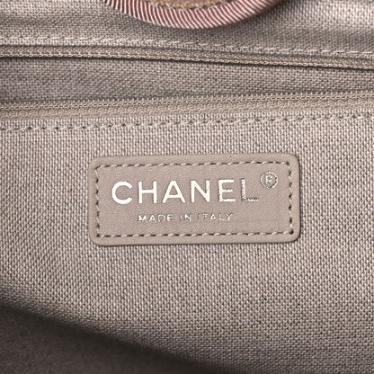 Chanel Mixed Fibers Small Deauville Tote Beige 8 of 11