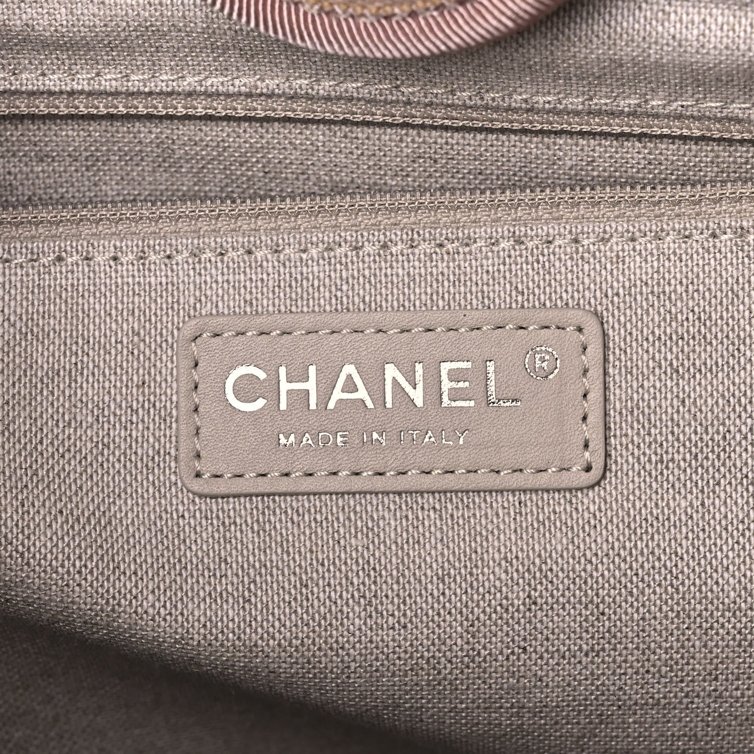 Chanel Mixed Fibers Small Deauville Tote Beige 8 of 11