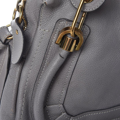 Chloe Calfskin Small Paraty Cashmere Grey 17 of 18