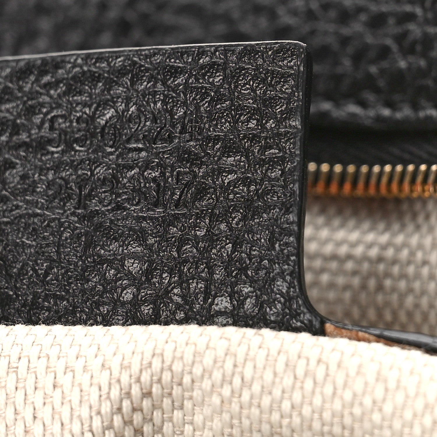 Gucci Pebbled Calfskin Medium Soho Flap Crossbody Black 7 of 9