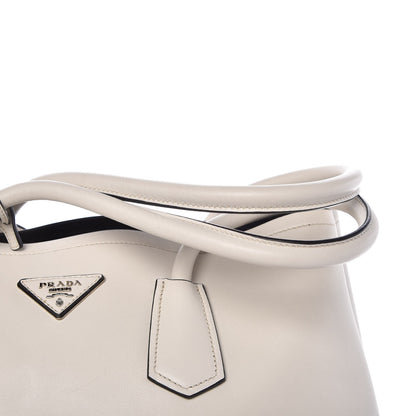 Prada City Calf Large Double Bag Talco 9 of 9