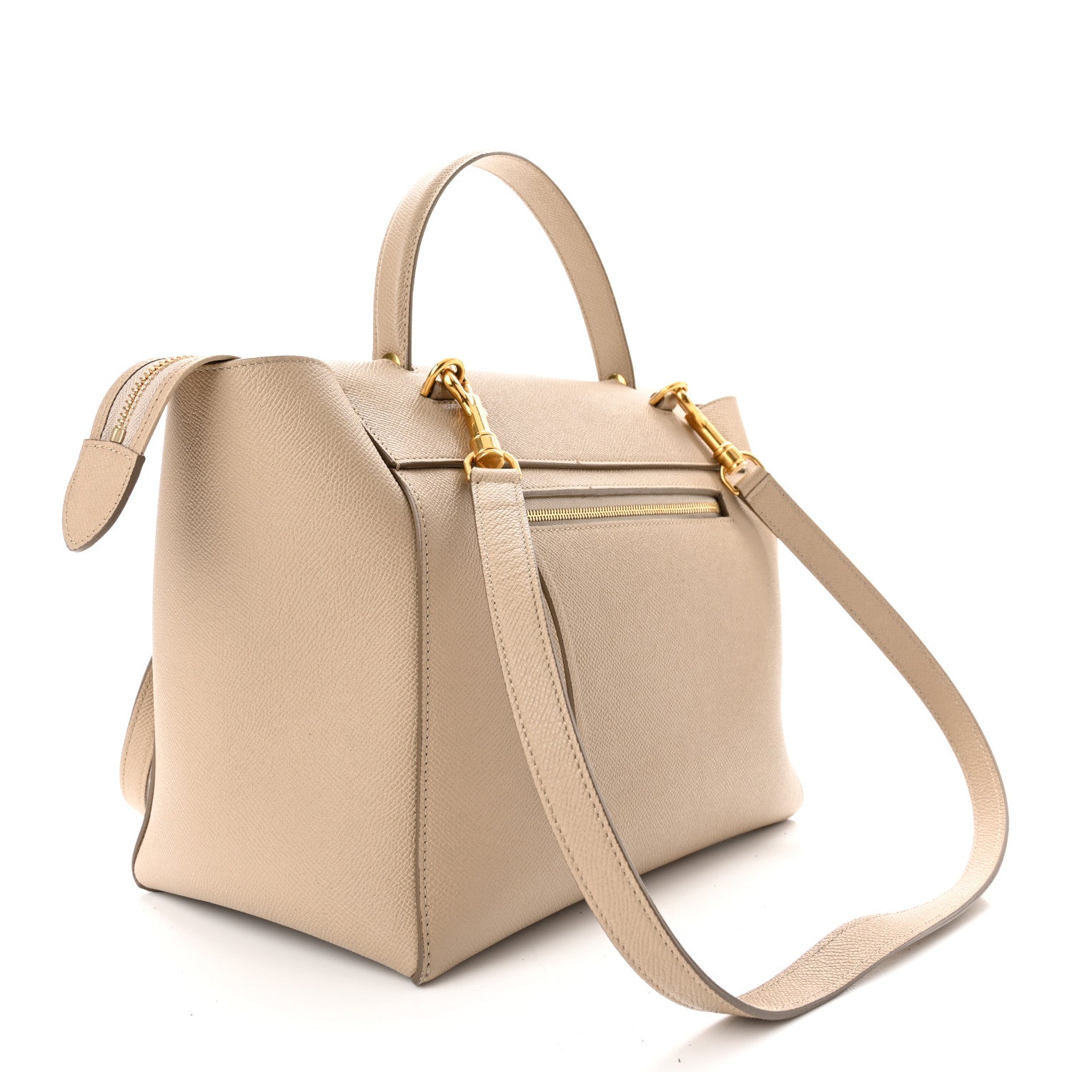 Celine Grained Calfskin Mini Belt Bag Light Taupe 3 of 11