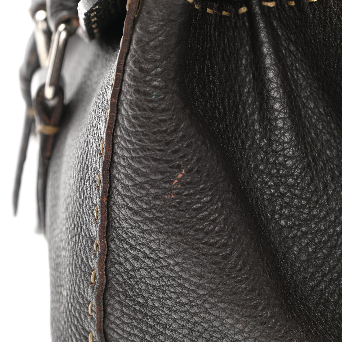 Cuoio Romano Selleria Shoulder Bag Testa di Moro
