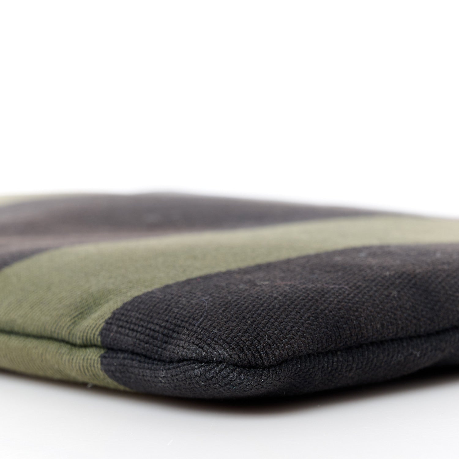 Saint Laurent Classic Cotton Canvas Monogram Pouch Black 9 of 9