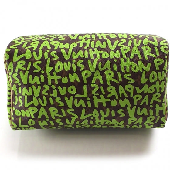 Monogram Graffiti Speedy 30 Green