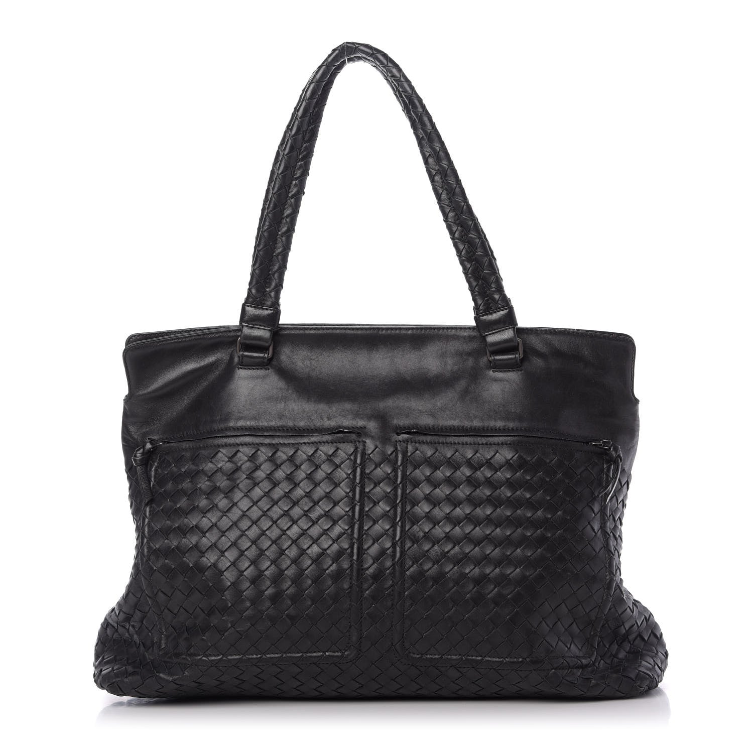 Bottega Veneta Nappa Intrecciato Tote Black 1 of 11