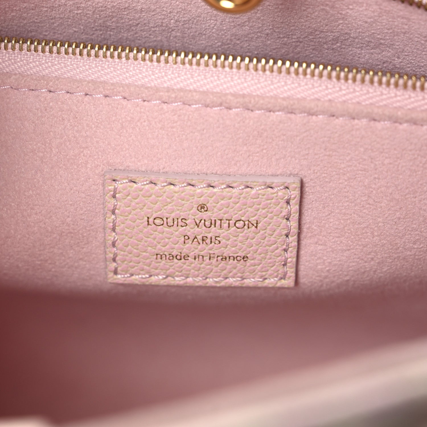 Louis Vuitton Empreinte Monogram Summer Stardust Onthego PM Pink 6 of 9