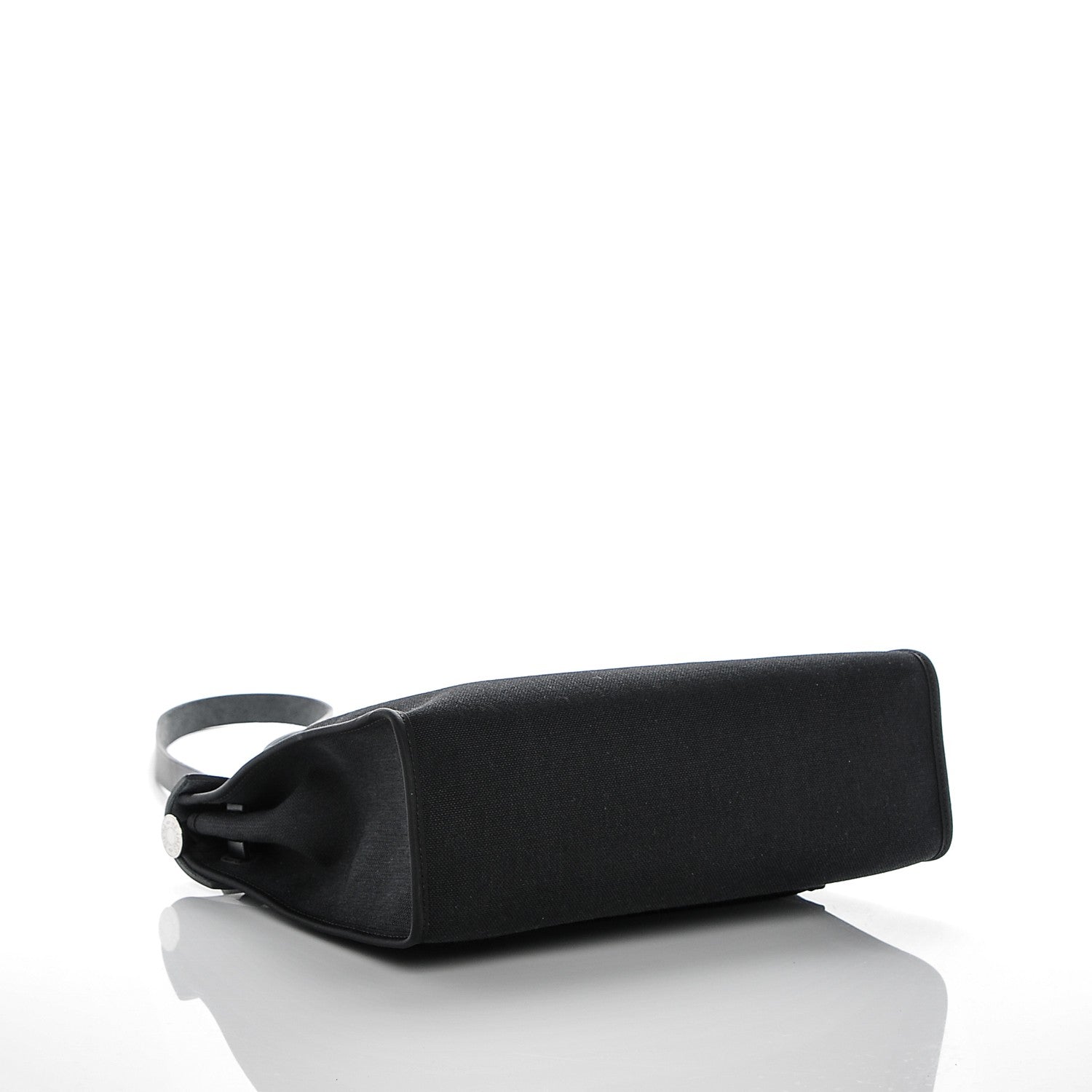 Hermes Military Toile Vache Hunter Herbag Zip PM 31 Black 4 of 8