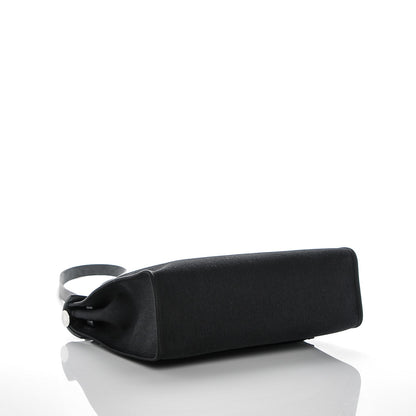 Hermes Military Toile Vache Hunter Herbag Zip PM 31 Black 4 of 8