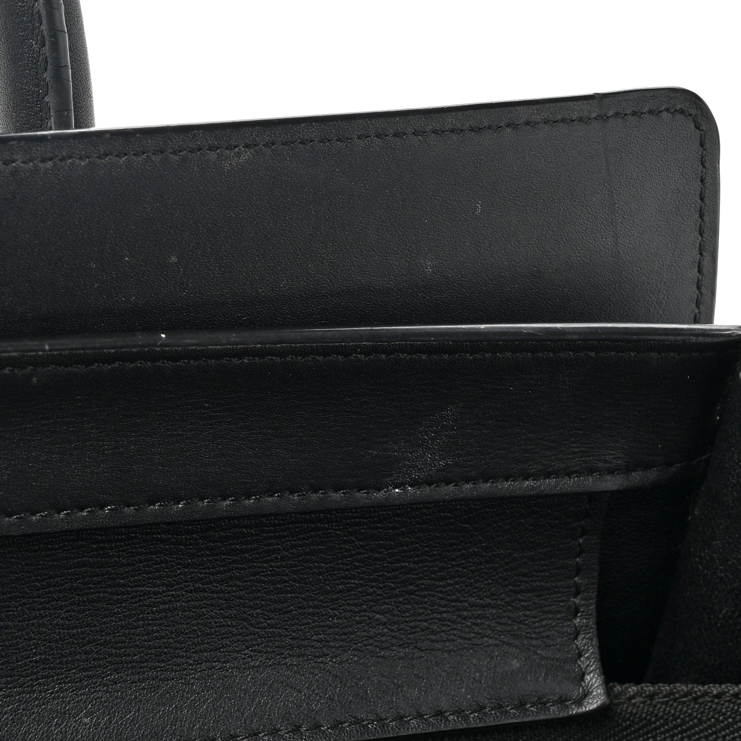 Smooth Calfskin Mini Luggage Black
