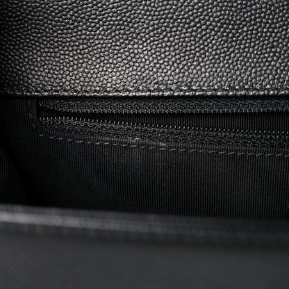 Chanel Caviar Quilted New Medium Boy Flap So Black 12 of 19