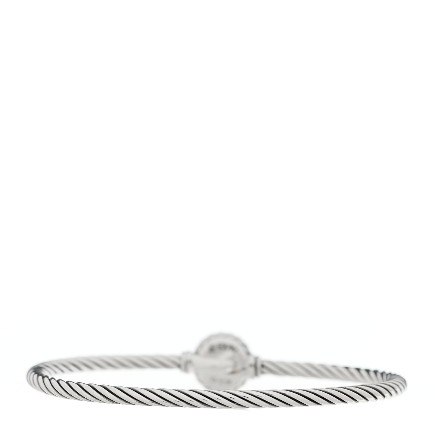 Sterling Silver Blue Topaz 3mm Chatelaine Bracelet