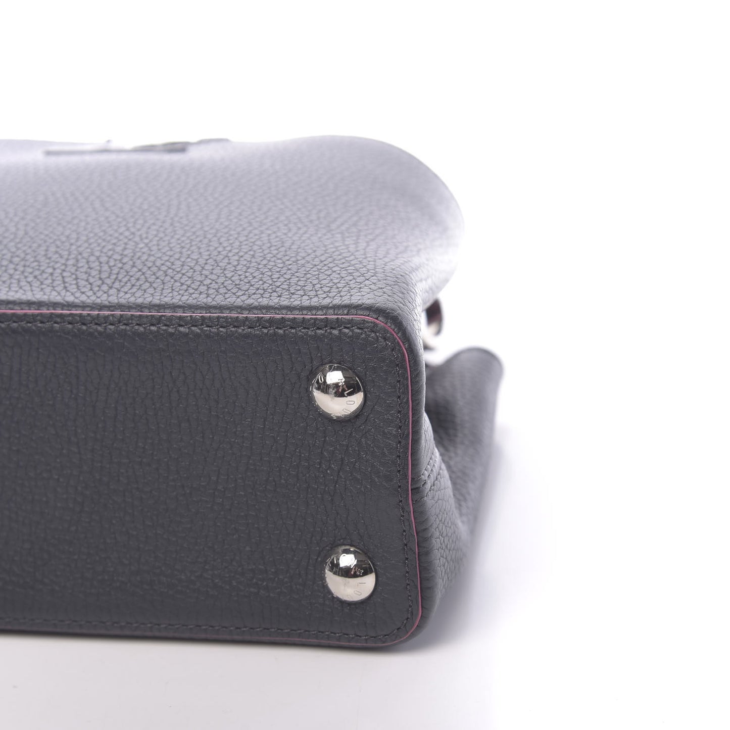 Taurillon Capucines BB Cobalt Fuchsia