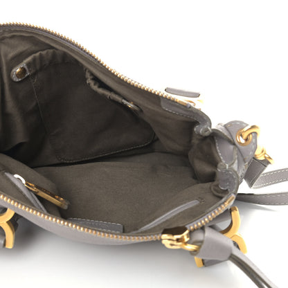 Chloe Calfskin Small Marcie Satchel Motty Grey 4 of 8