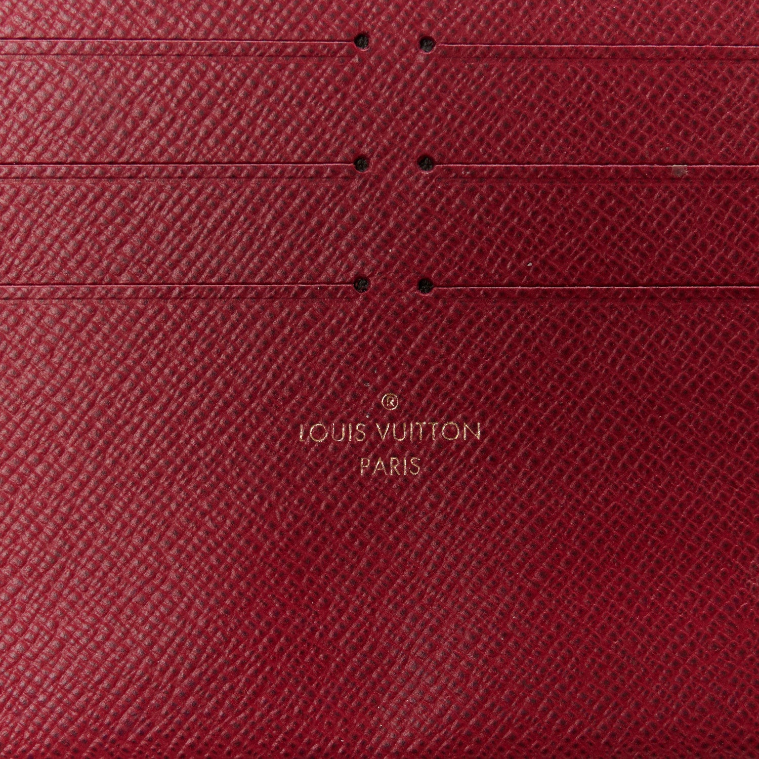 Louis Vuitton Monogram Pochette Felicie Chain Wallet Fuchsia 9 of 13