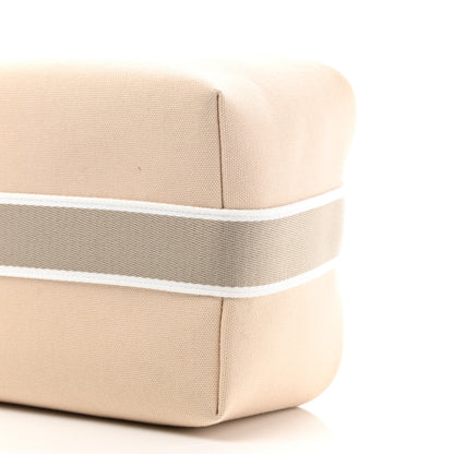 Hermes Canvas Large Bride-A-Brac Pouch Natural 9 of 9