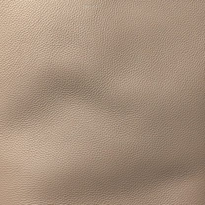 The Row Grained Calfskin Large N/S Park Tote Dark Taupe 8 of 10