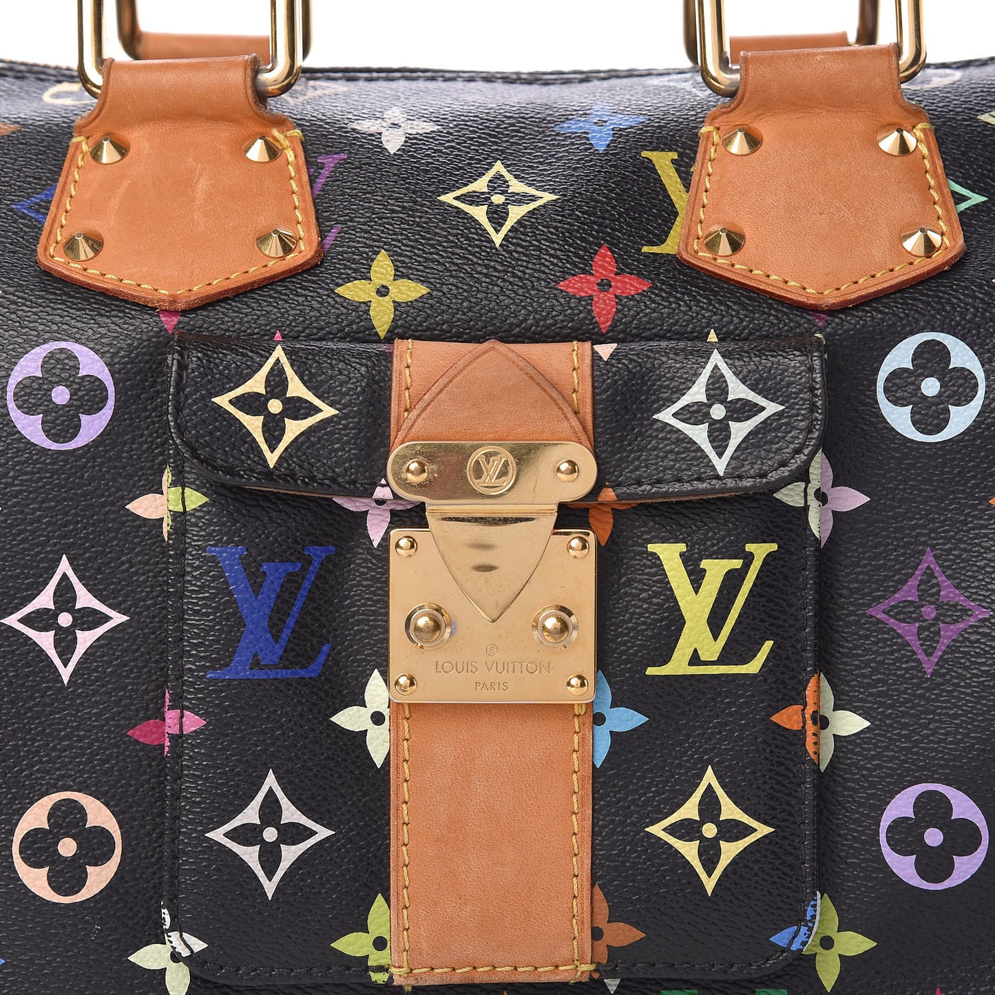 Monogram Multicolor Speedy 30 Black