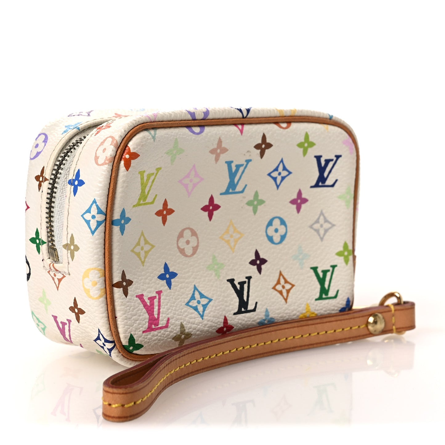 Monogram Multicolor Trousse Wapity White