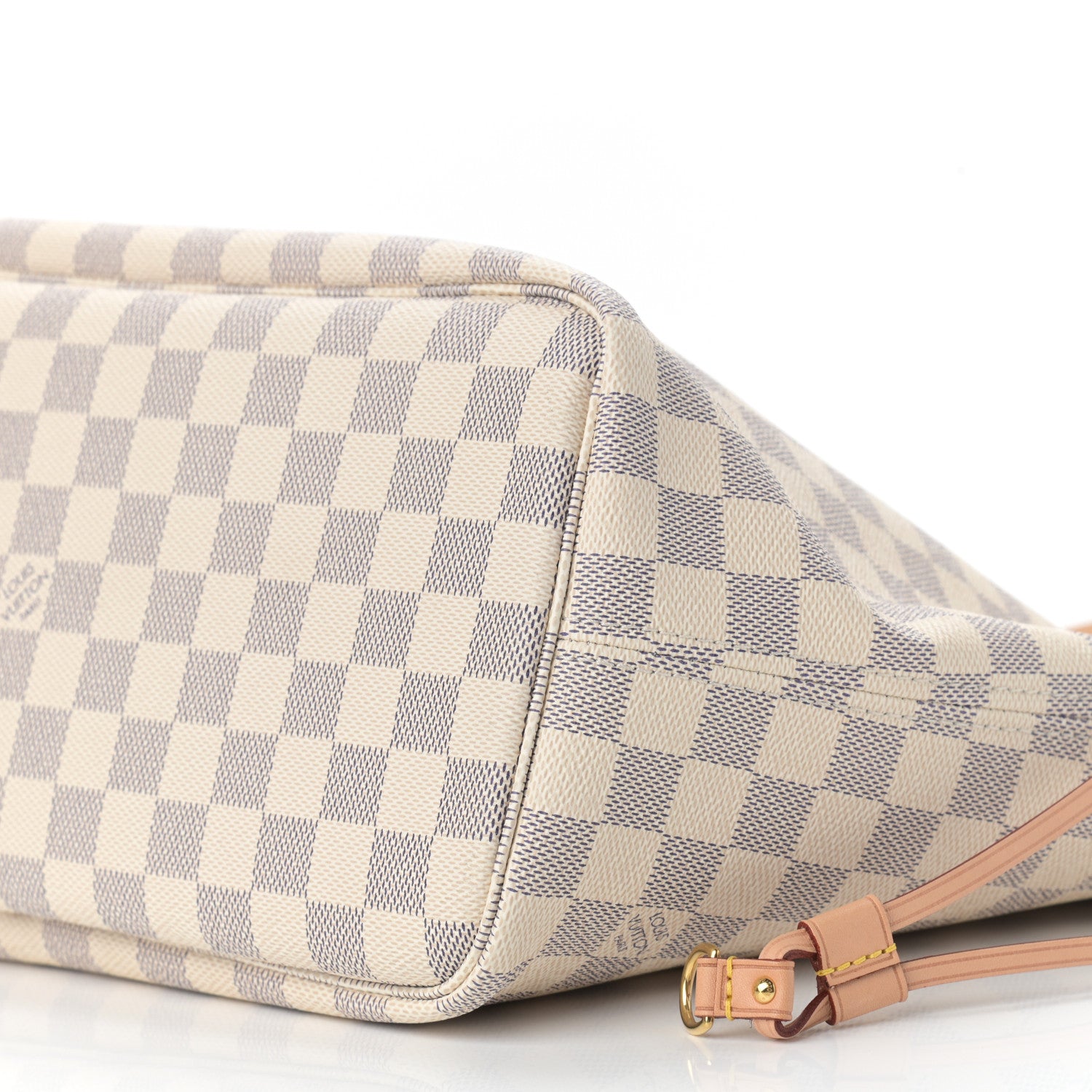Louis Vuitton Damier Azur Neo Neverfull MM Rose Ballerine 9 of 9