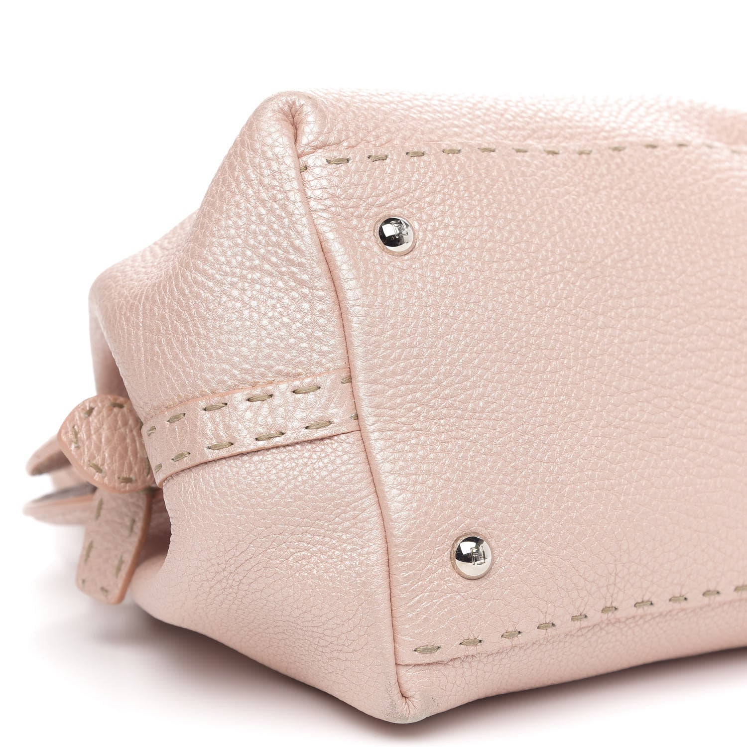 Fendi Cuoio Romano Selleria Adele 1328 Bag Cipria 7 of 16