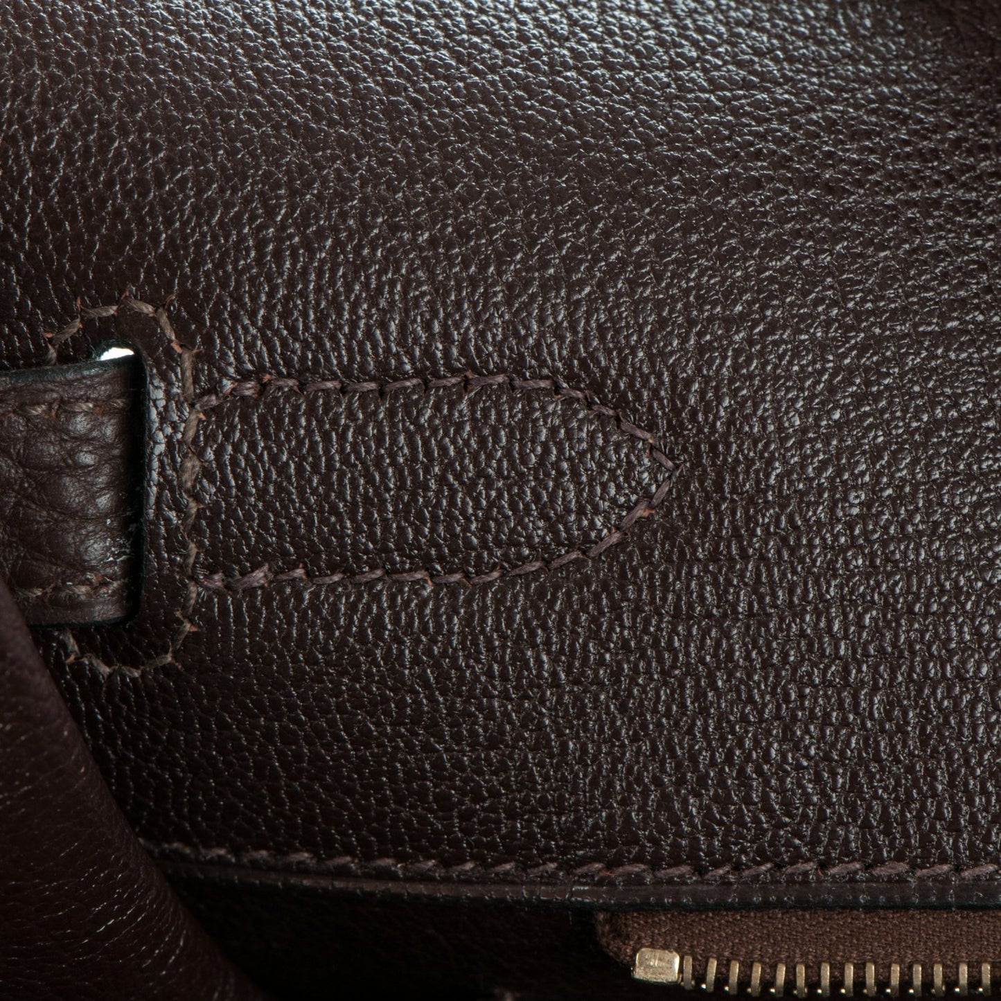Togo Birkin 35 Chocolate