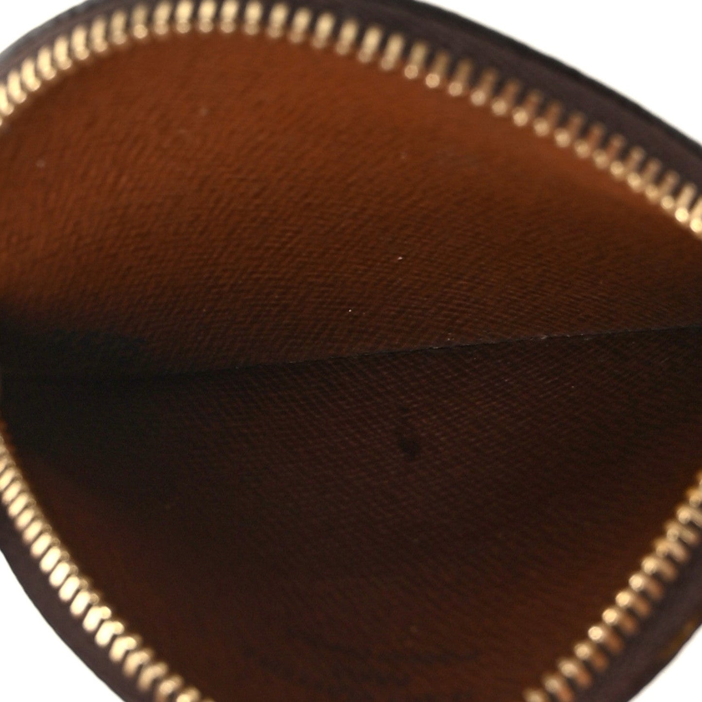 Monogram Round Coin Purse