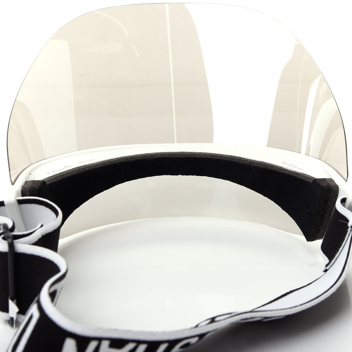 Mirrored DiorClub1 Sun Visor Black