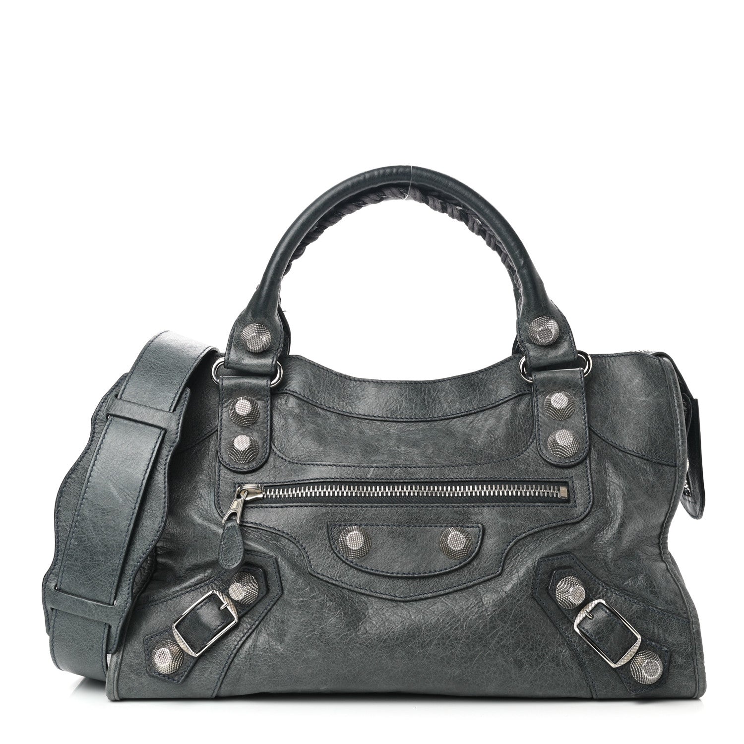 Balenciaga Agneau Giant 21 Silver Hardware City Anthracite 1 of 13
