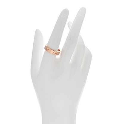 Cartier 18K Pink Gold 5.5mm LOVE Ring 58 8.25 2 of 5