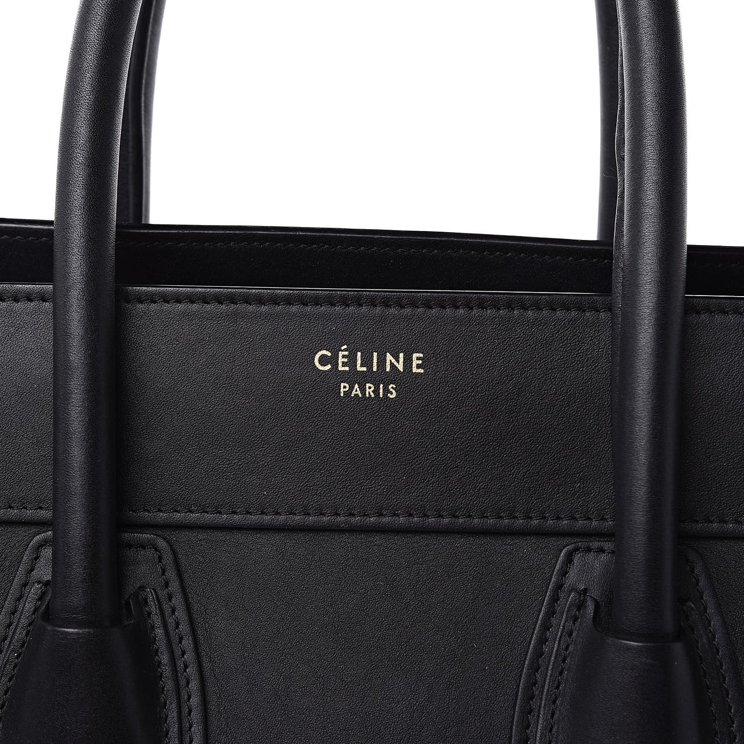 Smooth Calfskin Micro Luggage Black