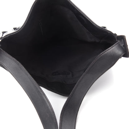 Chanel Calfskin CC Shoulder Bag Black 5 of 10