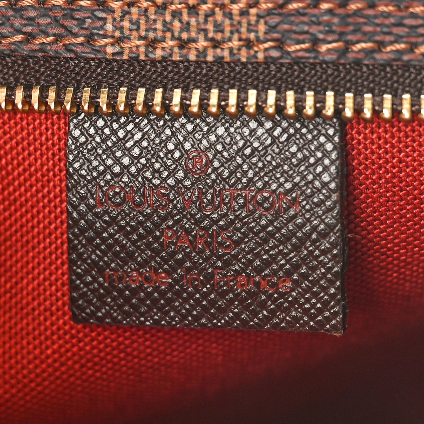 Damier Ebene Trousse Make Up Bag Pochette