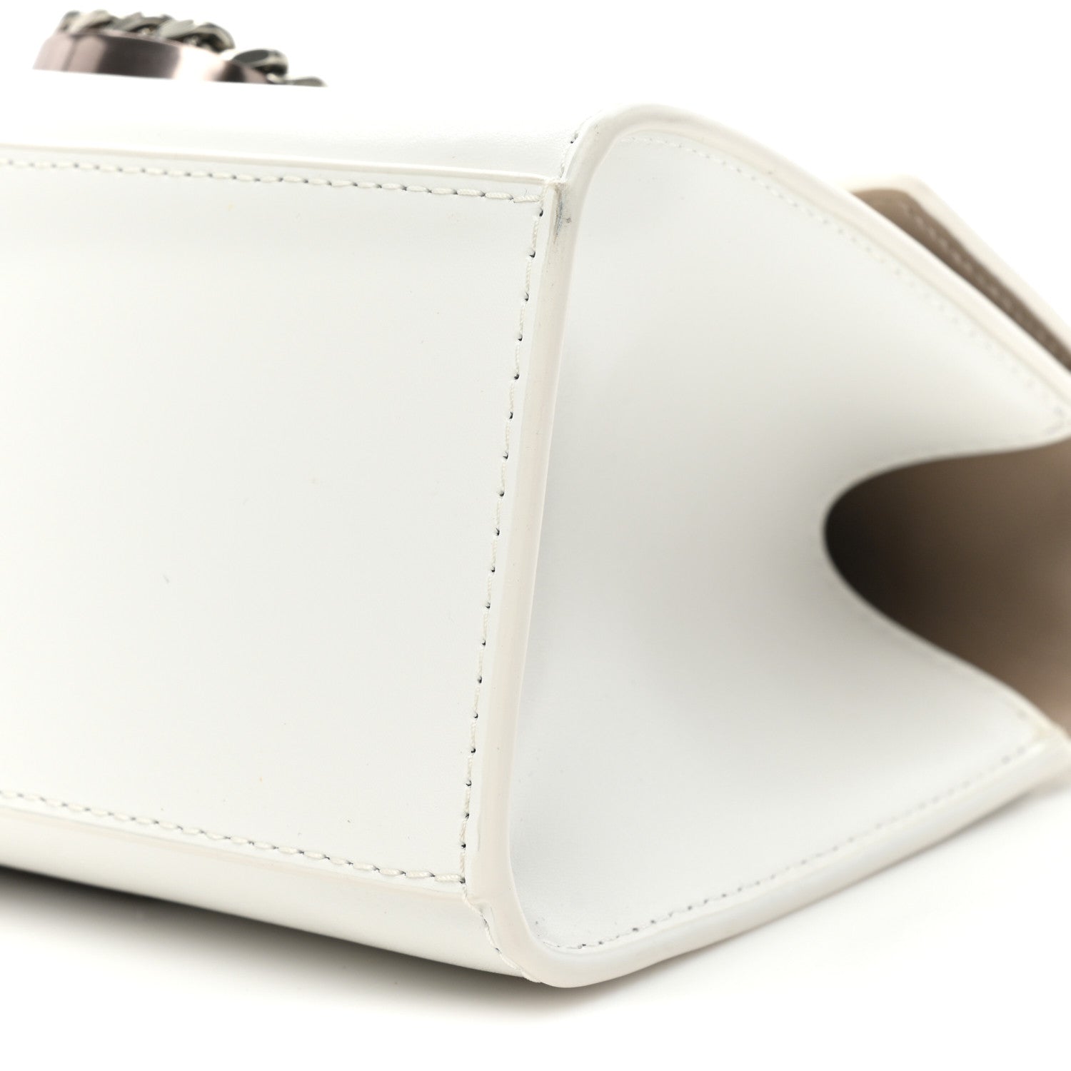 Marc Jacobs Calfskin Mini Saint Marc Top Handle White 8 of 11