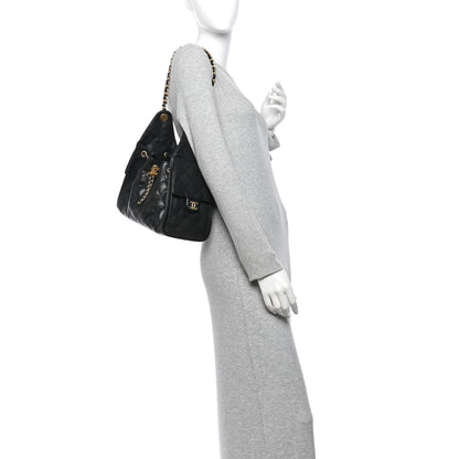 Chanel Caviar Quilted Small Chanel 25 Handbag Black 2 of 10