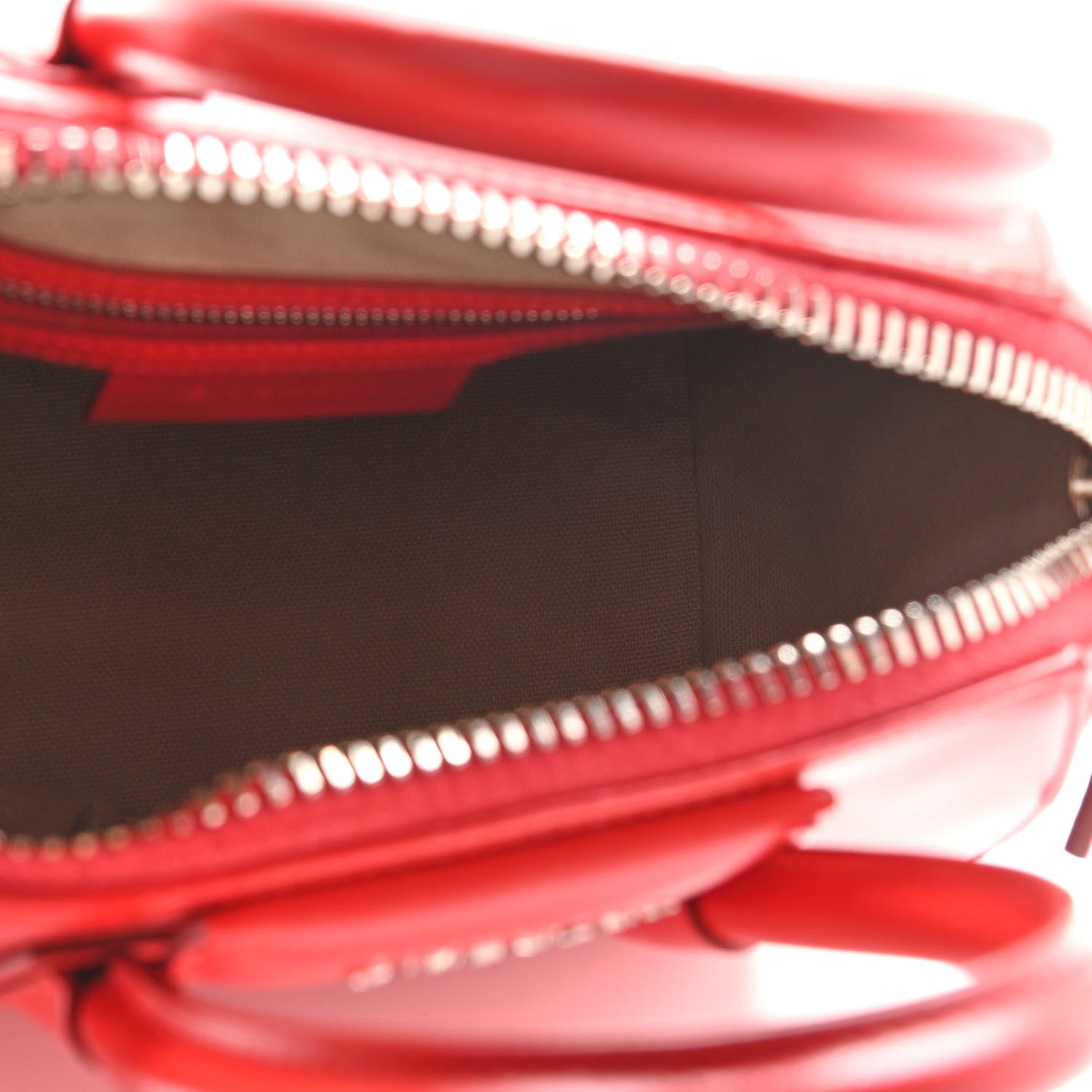 Givenchy Shiny Lord Calfskin Mini Antigona Red 5 of 14