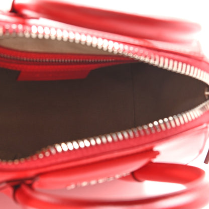 Givenchy Shiny Lord Calfskin Mini Antigona Red 5 of 14