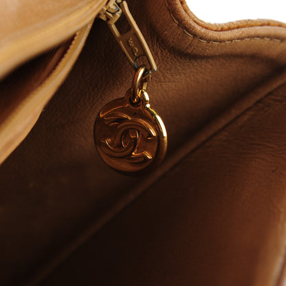 Chanel Caviar Quilted Jumbo Single Flap Beige 9 of 9