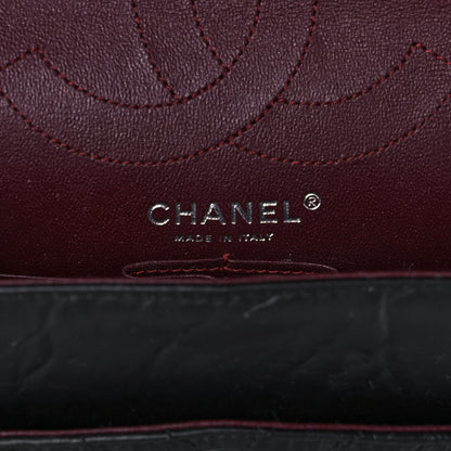 Chanel Aged Calfskin Chevron Quilted 2.55 Reissue 226 So Black 10 of 23