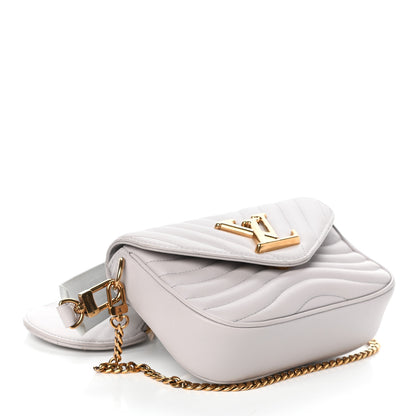 Louis Vuitton Calfskin New Wave Multi Pochette Brume 4 of 10
