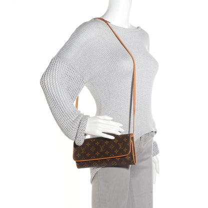 Louis Vuitton Monogram Pochette Twin GM 2 of 7