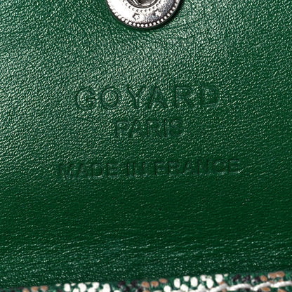 Goyard Goyardine Pouch Green 6 of 8