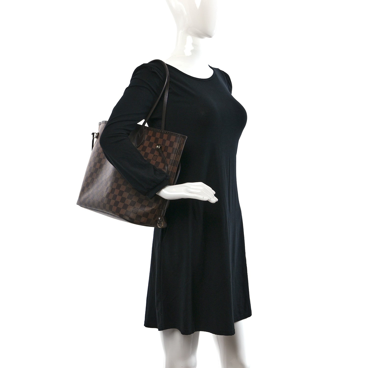 Louis Vuitton Damier Ebene Neo Neverfull MM 2 of 10