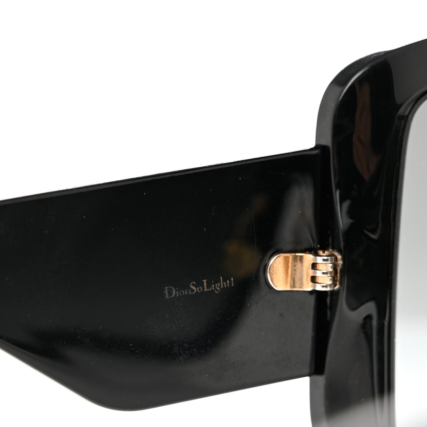 Acetate DiorSo Light 1 Shield Sunglasses Black