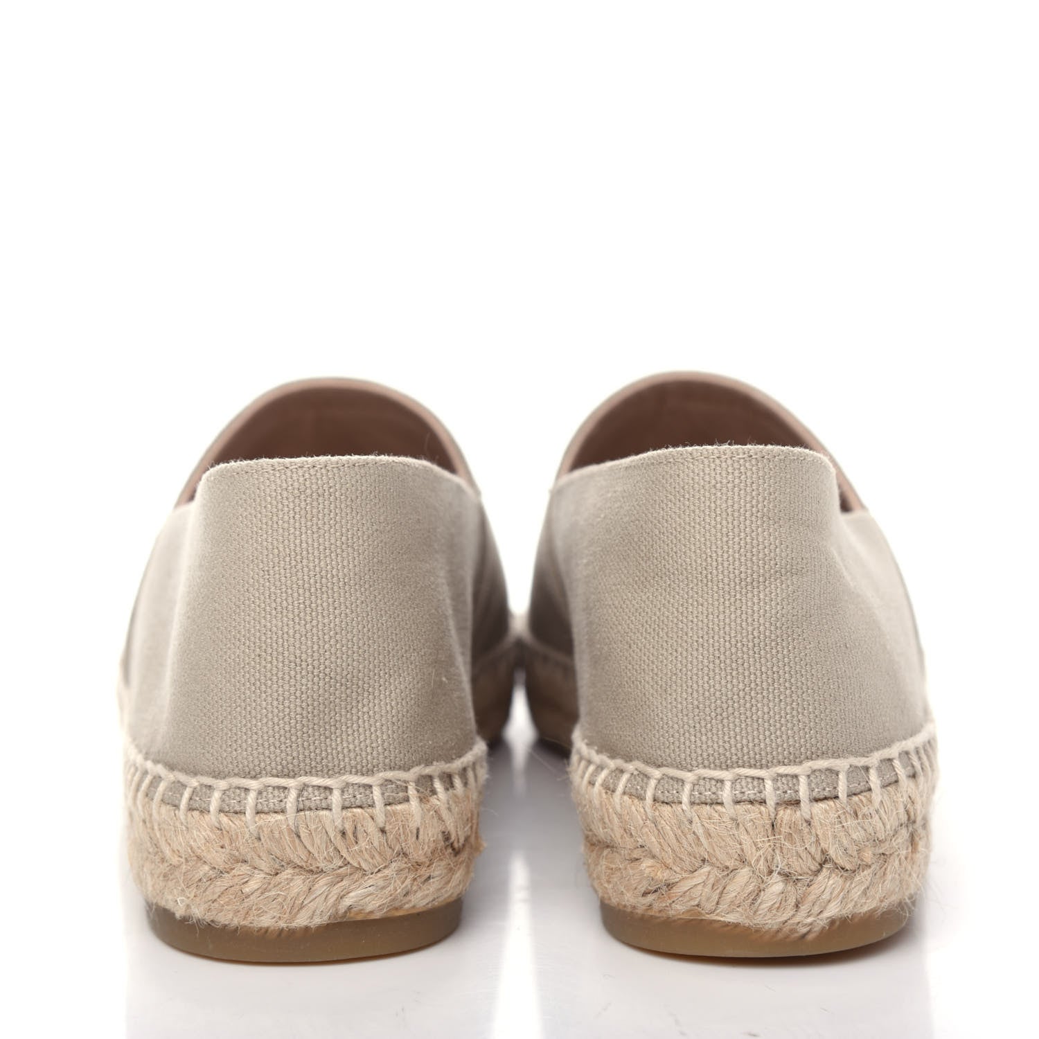 Chanel Canvas Grosgrain CC Espadrilles 39 Light Green Black 7 of 12