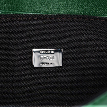 Fendi Nappa Micro Baguette Verde 6 of 8