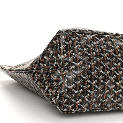 Goyard Goyardine Saint Louis GM Black Gold 9 of 10