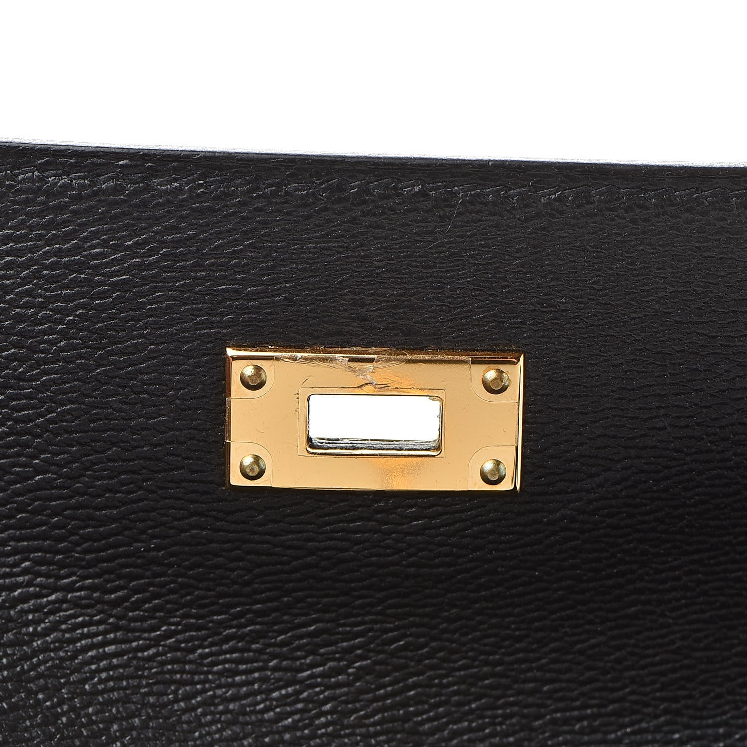 Hermes Shiny Alligator Kelly Longue Wallet Black 16 of 21