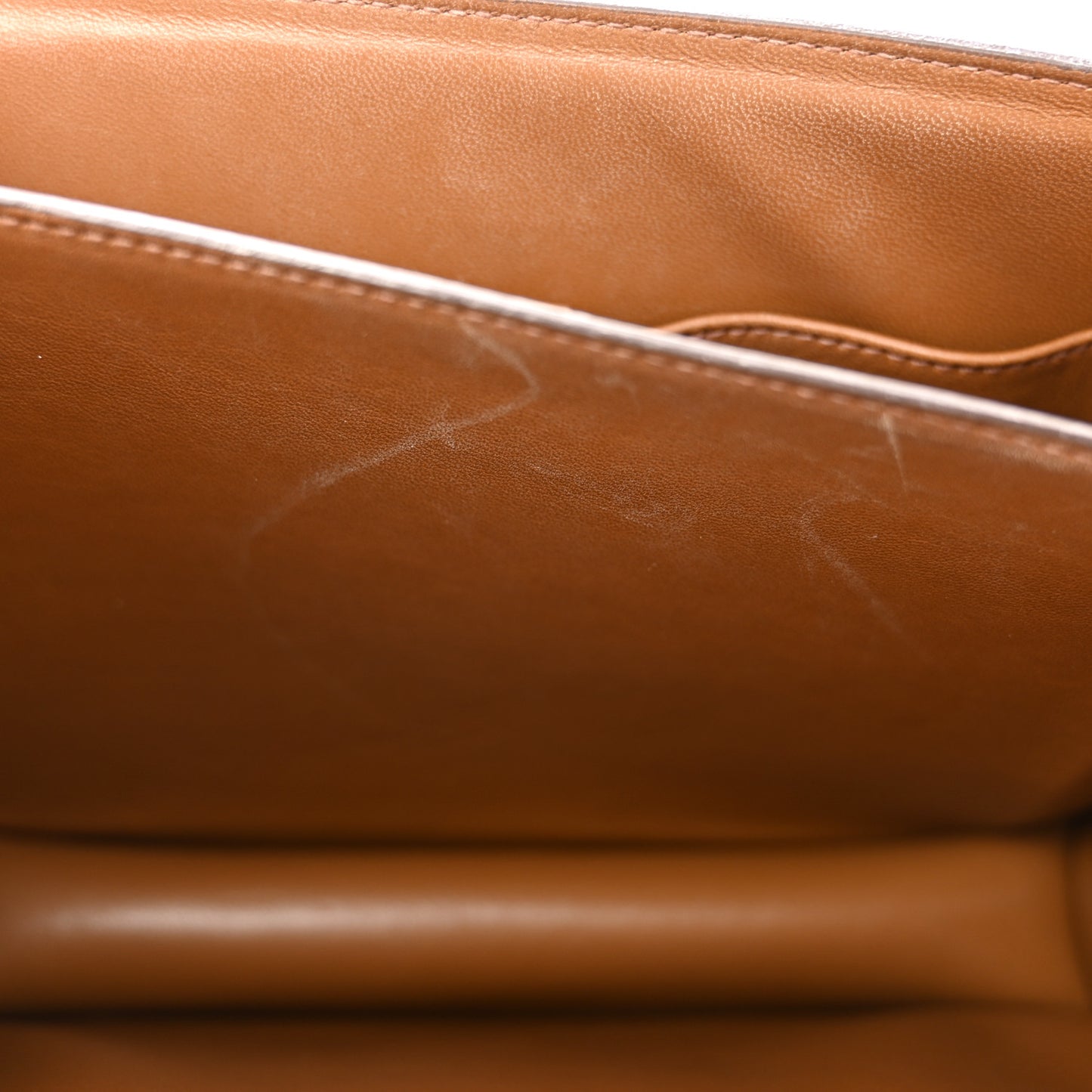 Box Calfskin Medium Classic Box Flap Bag Camel