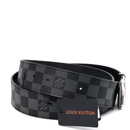Louis Vuitton Damier Infini 40mm LV Initiales Belt 90 36 Black 3 of 5